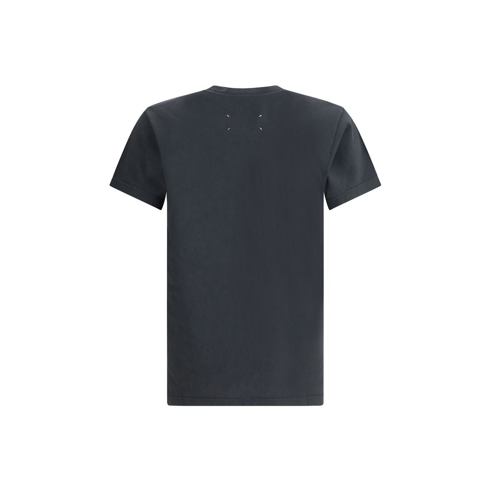 Margiela Black Cotton T-Shirt
