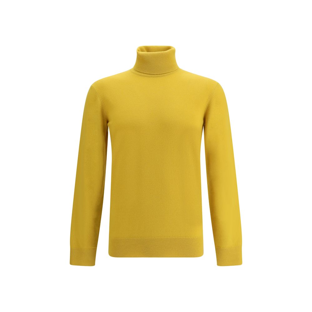 Saint Laurent Yellow Cashmere Turtleneck