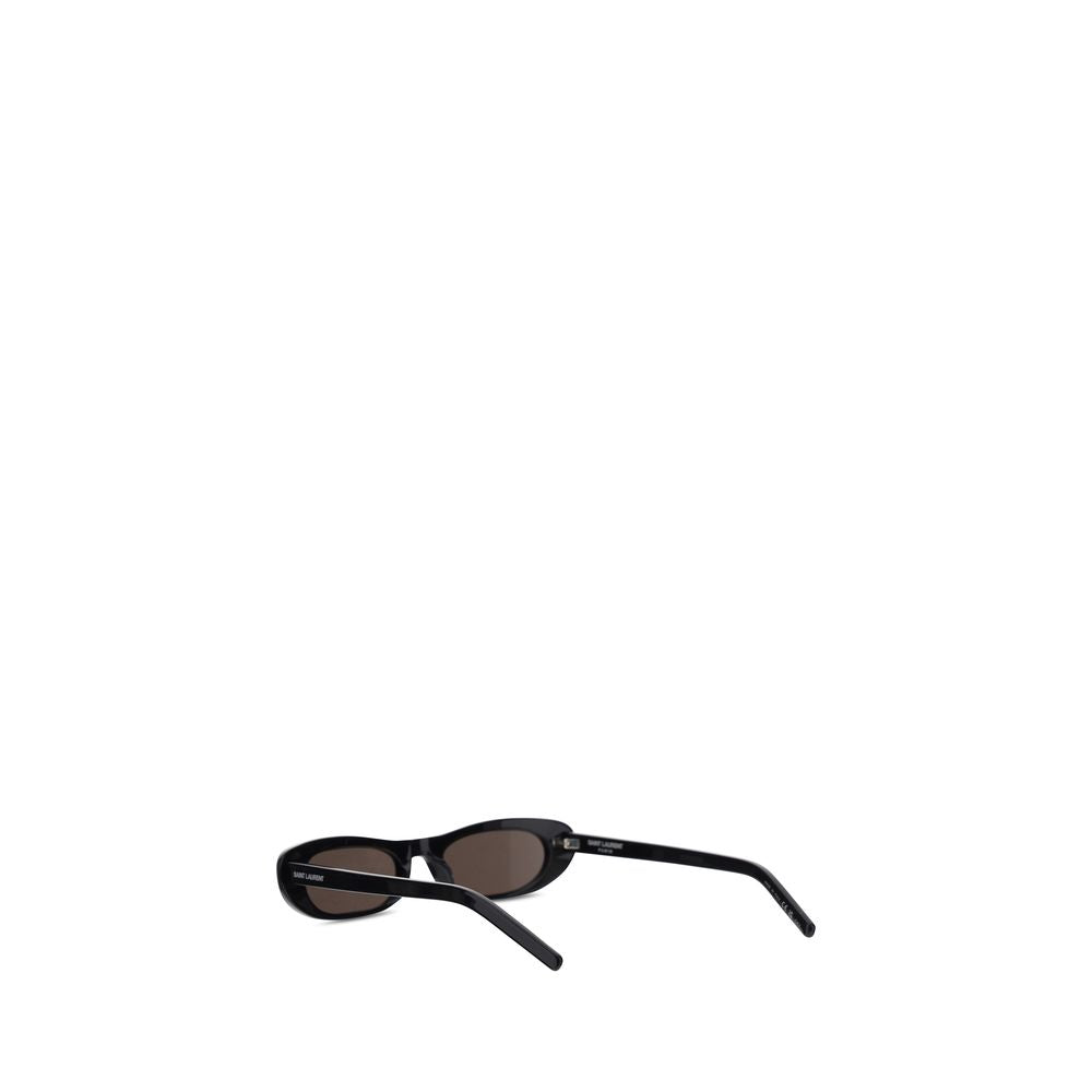 Saint Laurent Black Acetate Sunglasses