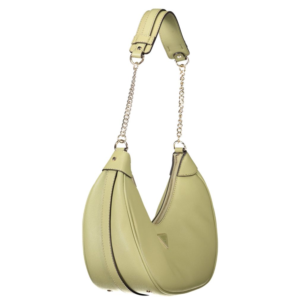 Guess Jeans Green Polyethylene Handbag