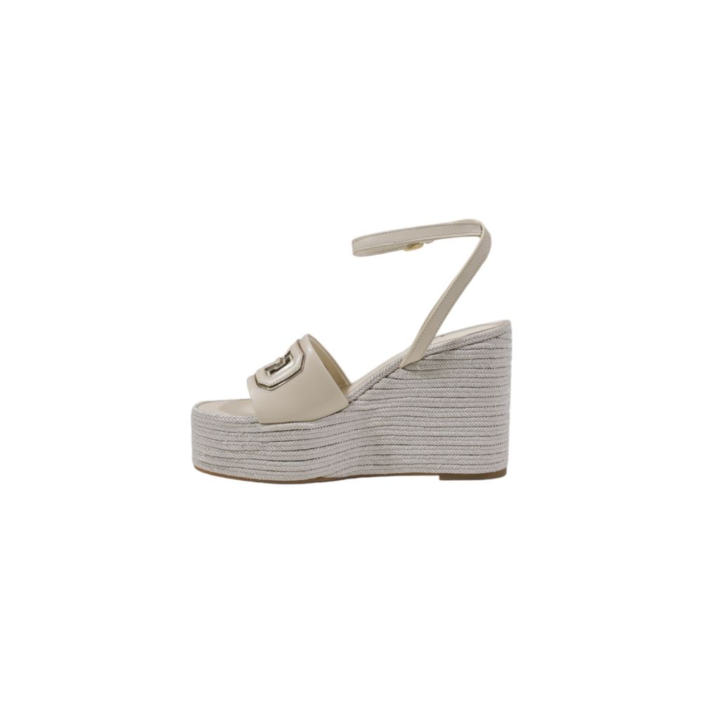 Guess Cream Synthetic High Heel Pumps
