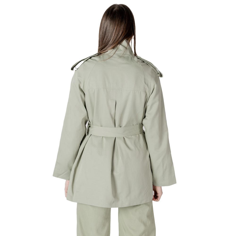 Morgan De Toi Green Cotton Parka