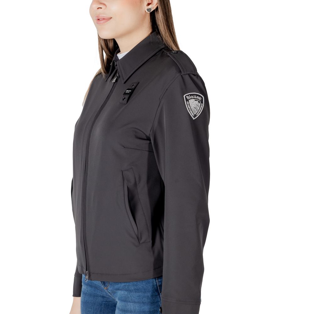Blauer Black Polyamide Bomber