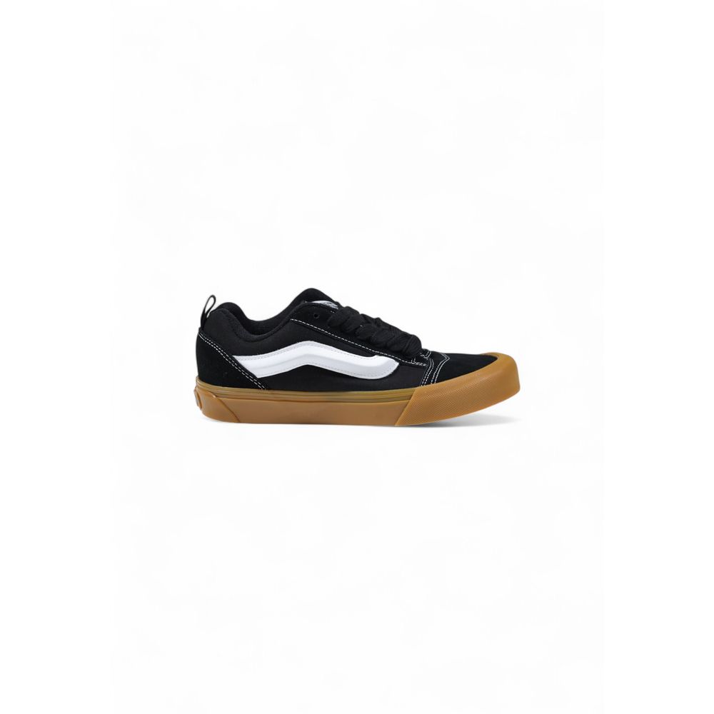 Vans Black Suede Leather Low Top Sneakers