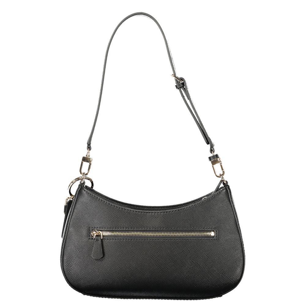 Guess Jeans Black Polyethylene Handbag