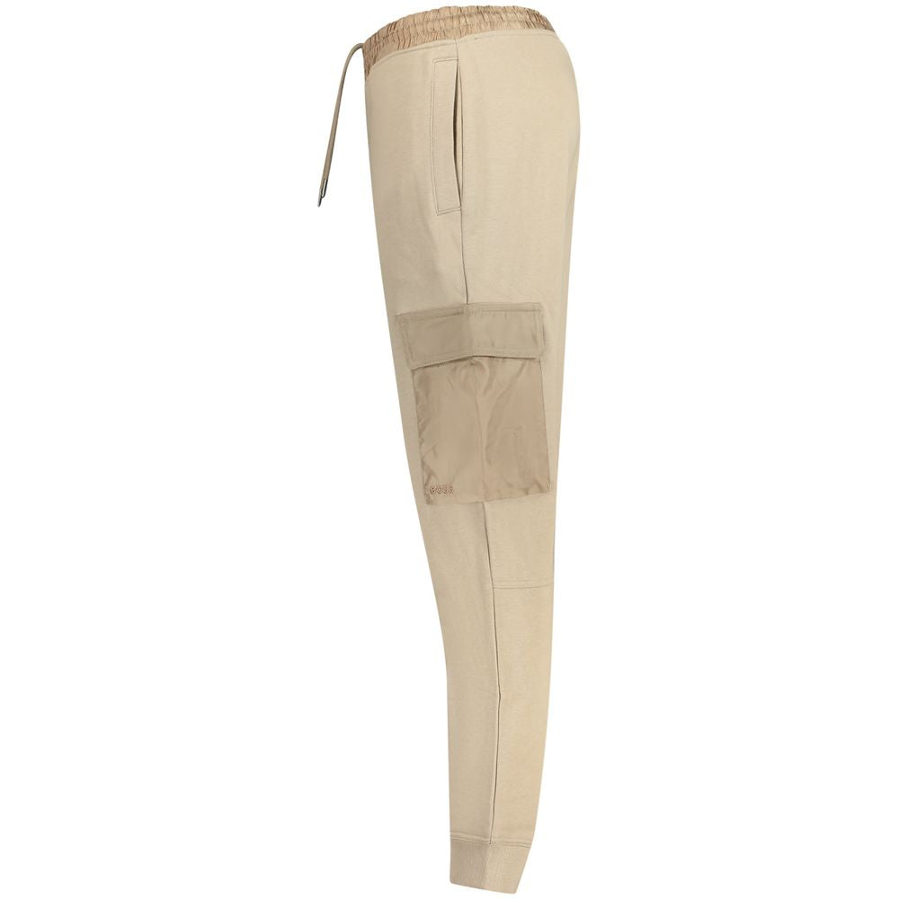 Hugo Boss Beige Cotton Pant