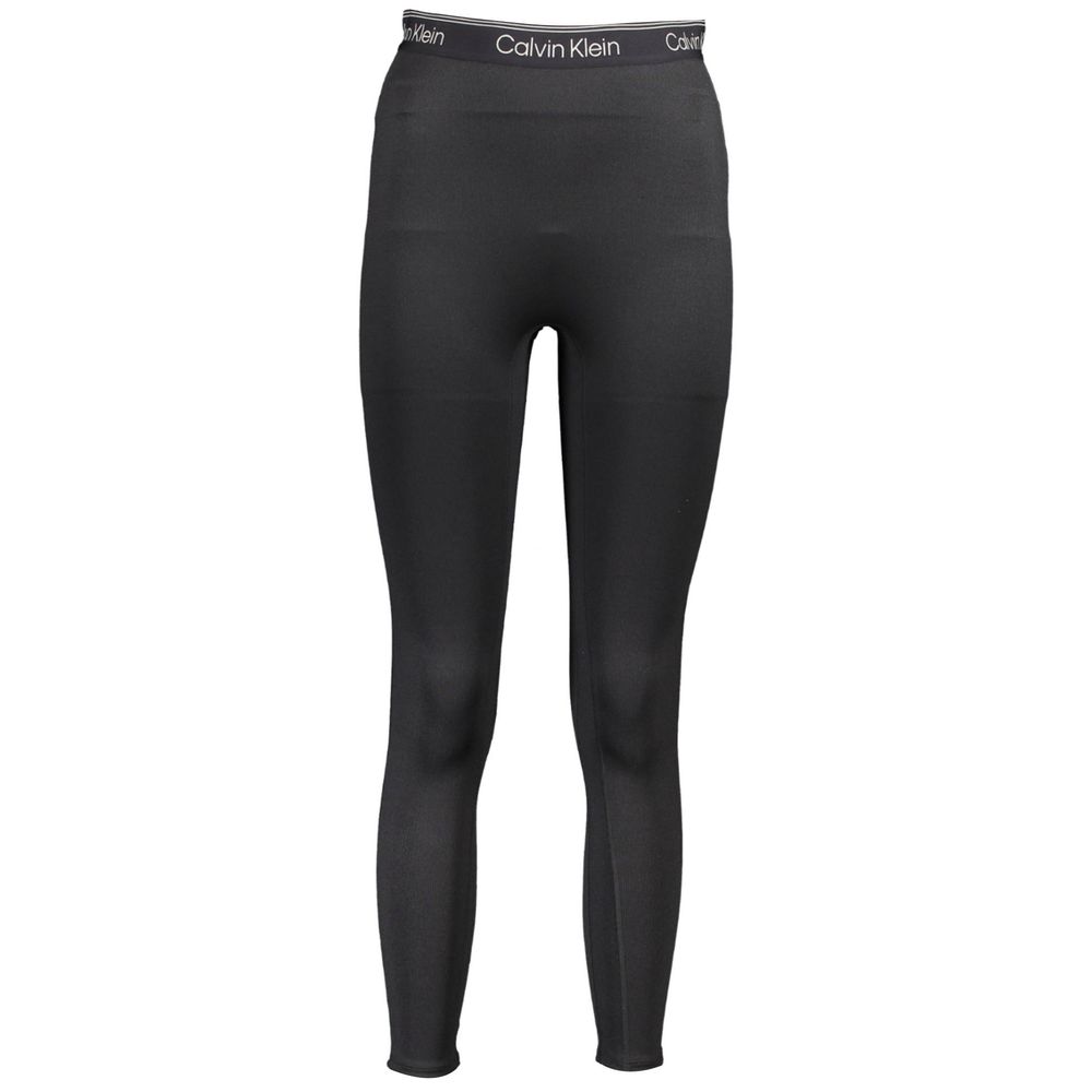 Calvin Klein Black Polyester Pant
