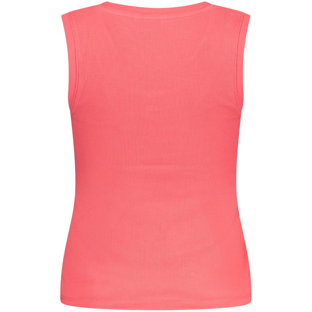 Tommy Hilfiger Pink Cotton Tank Top