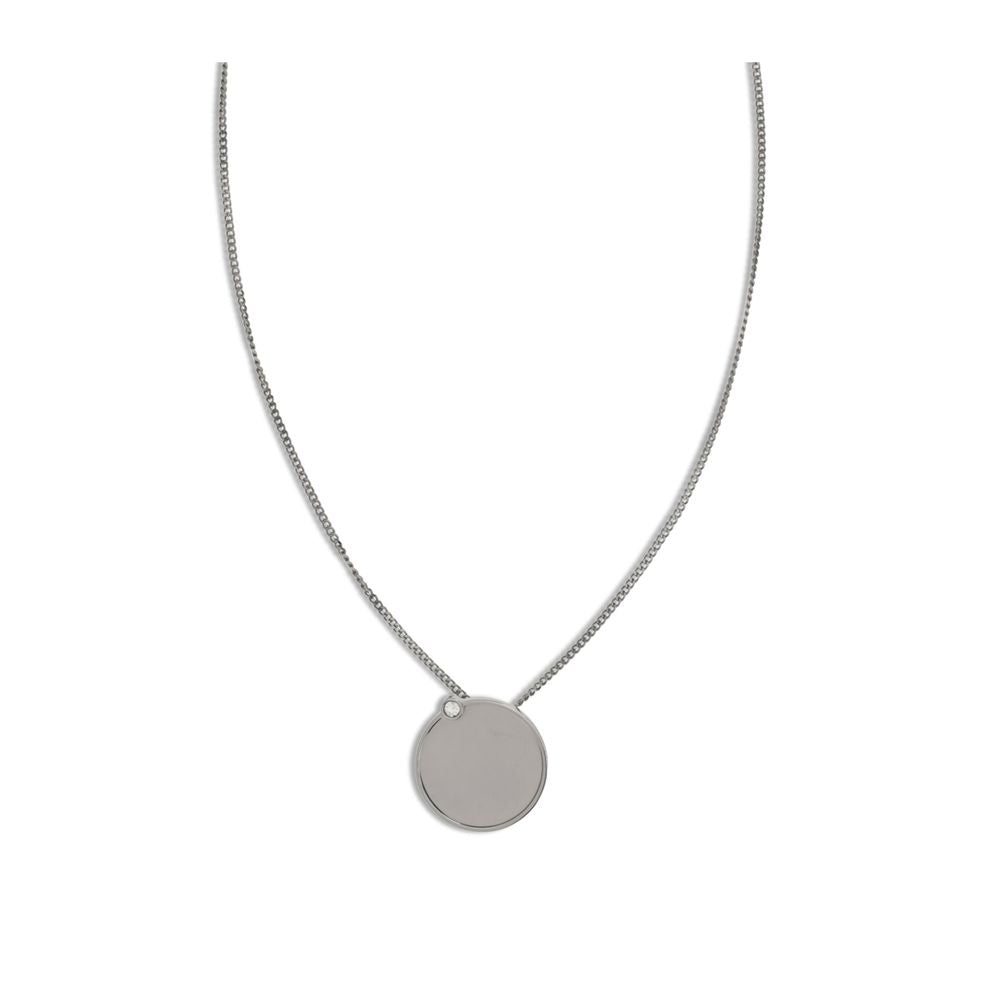 MM6 Silver Brass Necklace