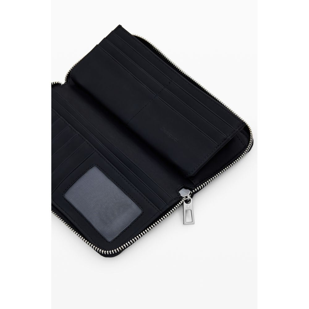 Desigual Black Polyethylene Women Wallet