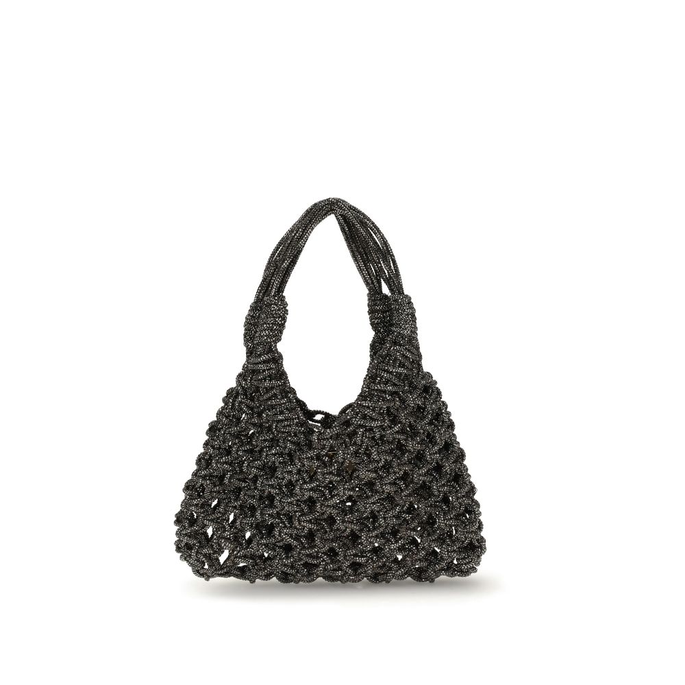 HIBOURAMA Gray Resin Handbag