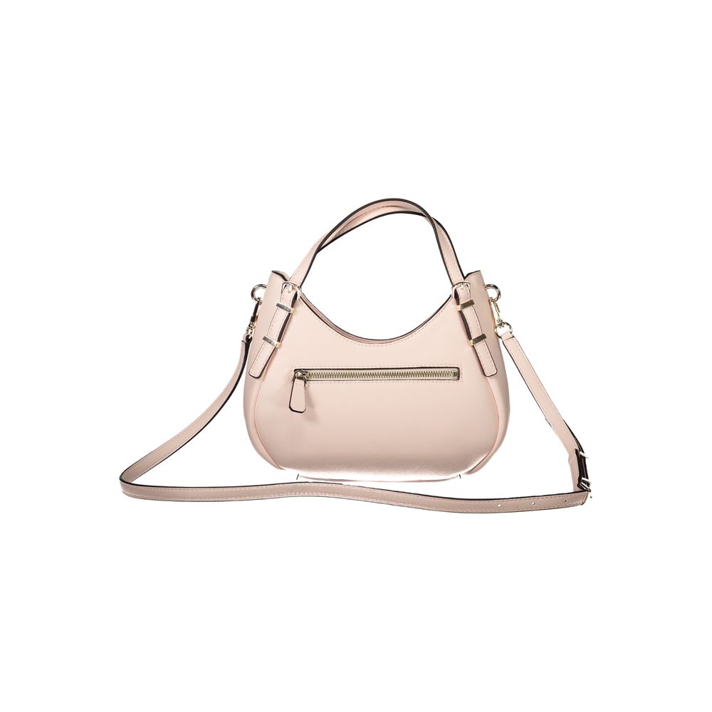 Guess Jeans Pink Polyethylene Handbag