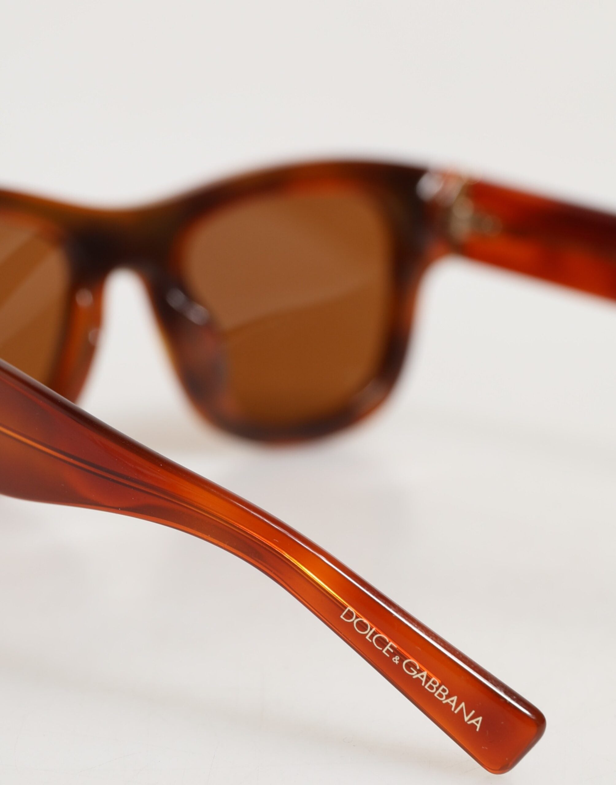 Dolce & Gabbana DG4391 Green Brown Acetate Square Frame Unisex Sunglasses