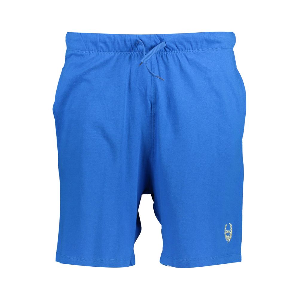 Gianmarco Venturi Blue Cotton Pant