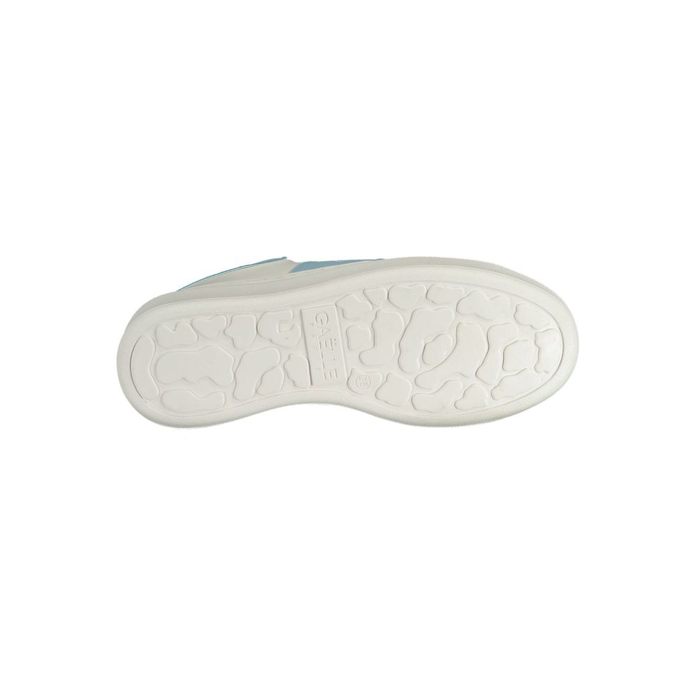 Gaelle Paris White Polyethylene Sneaker
