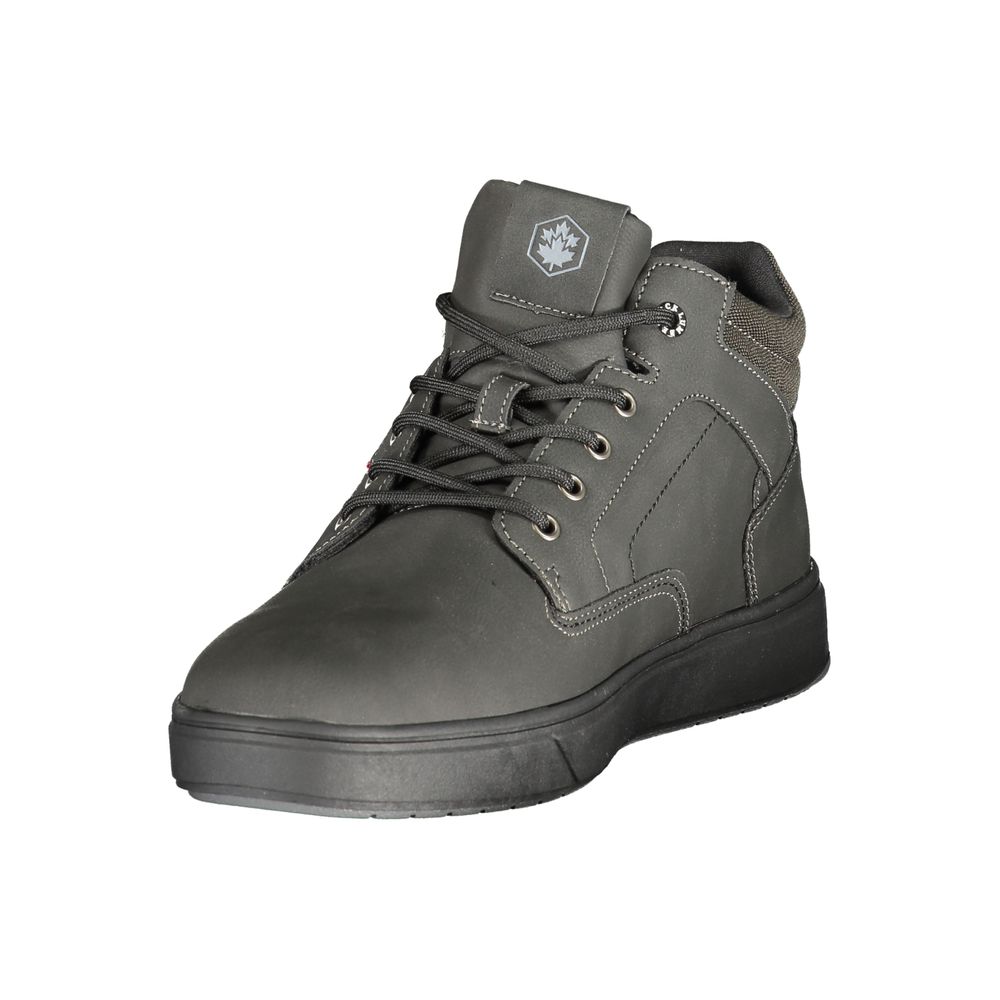 Lumberjack Black Polyester Sneaker