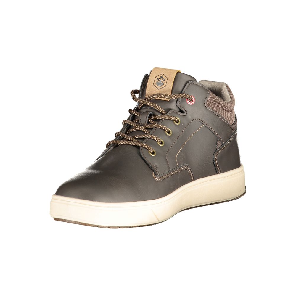 Lumberjack Brown Polyester Sneaker