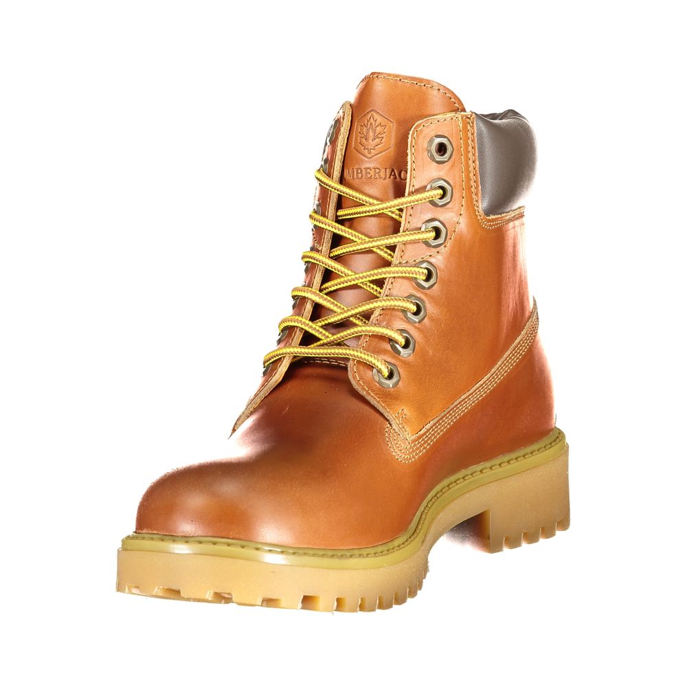 Lumberjack Brown Polyester Sneaker
