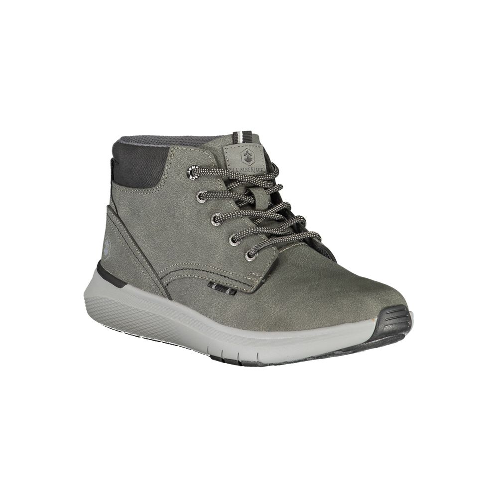 Lumberjack Gray Polyester Sneaker