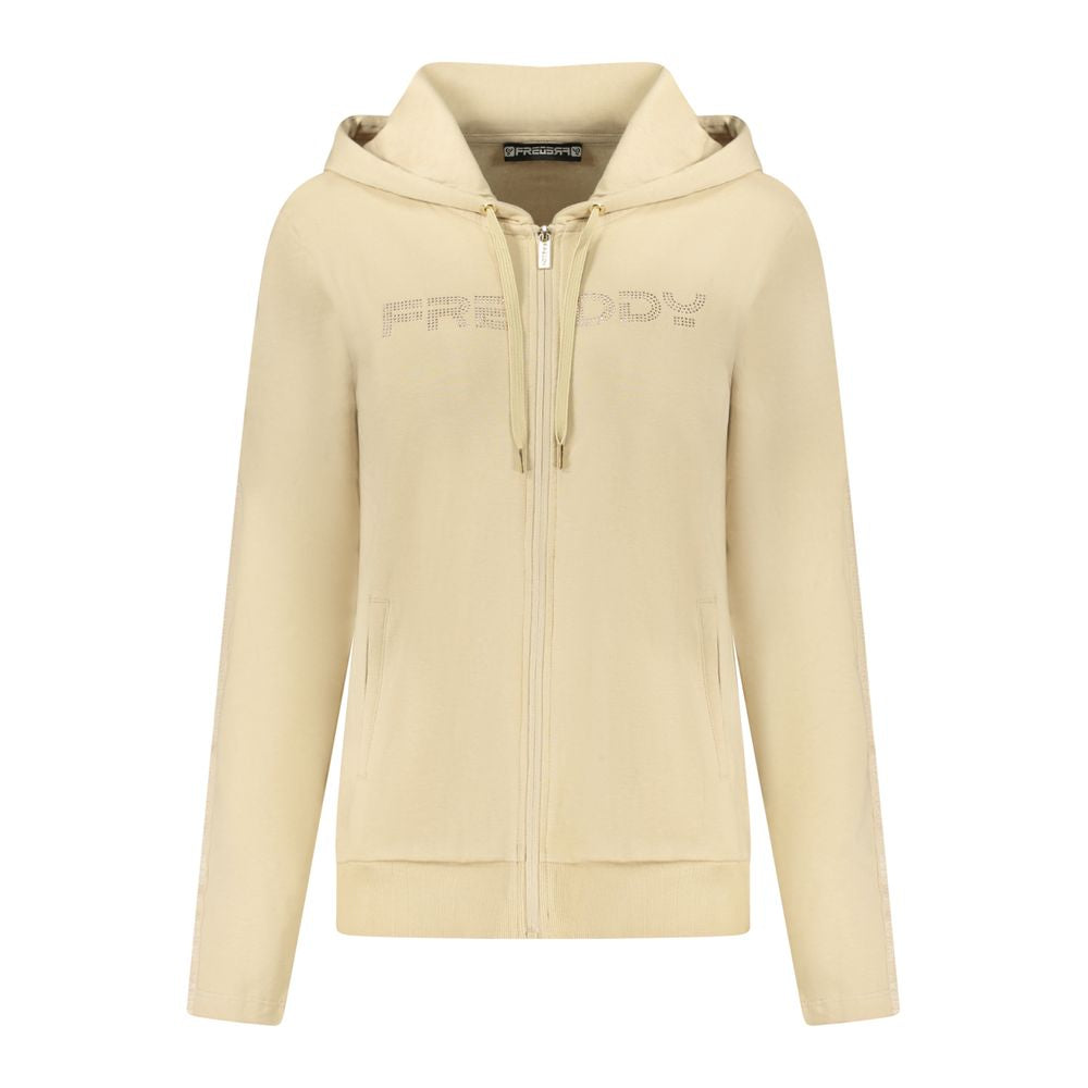 Freddy Beige Cotton Sweatshirt