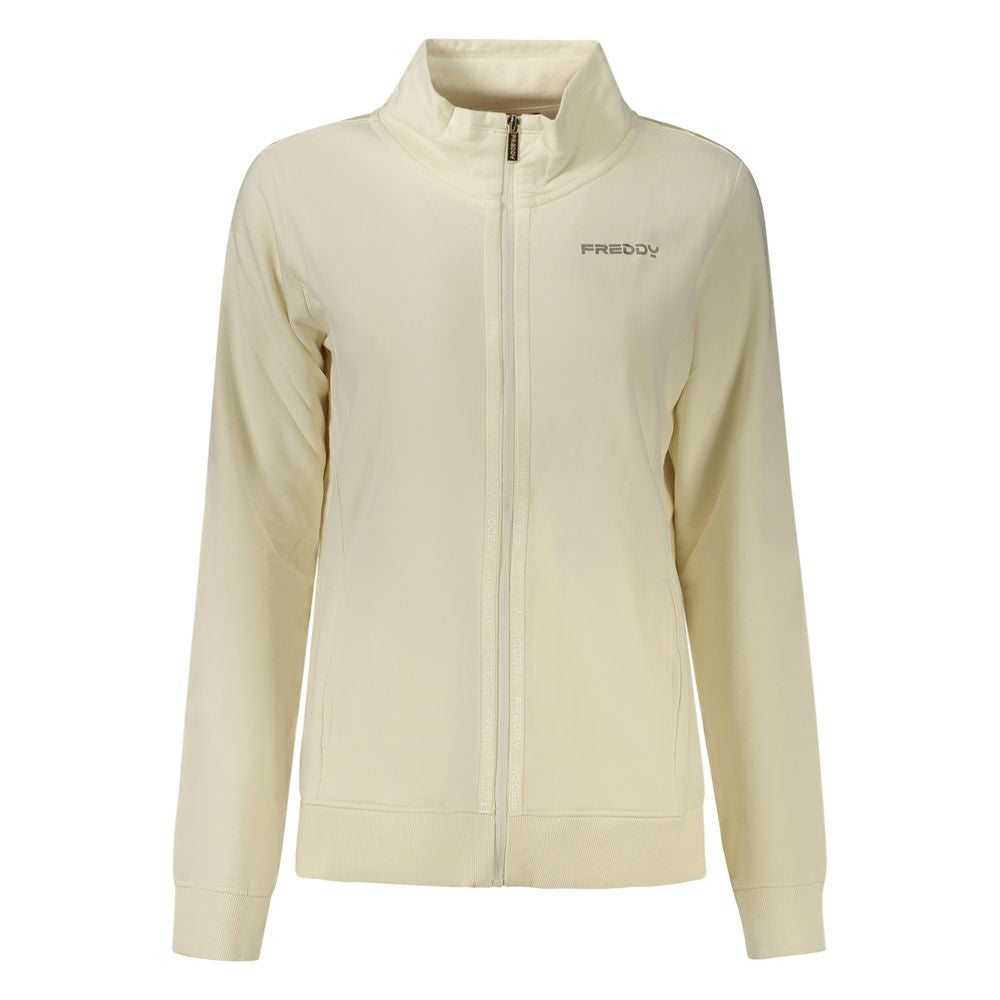 Freddy White Cotton Sweatshirt