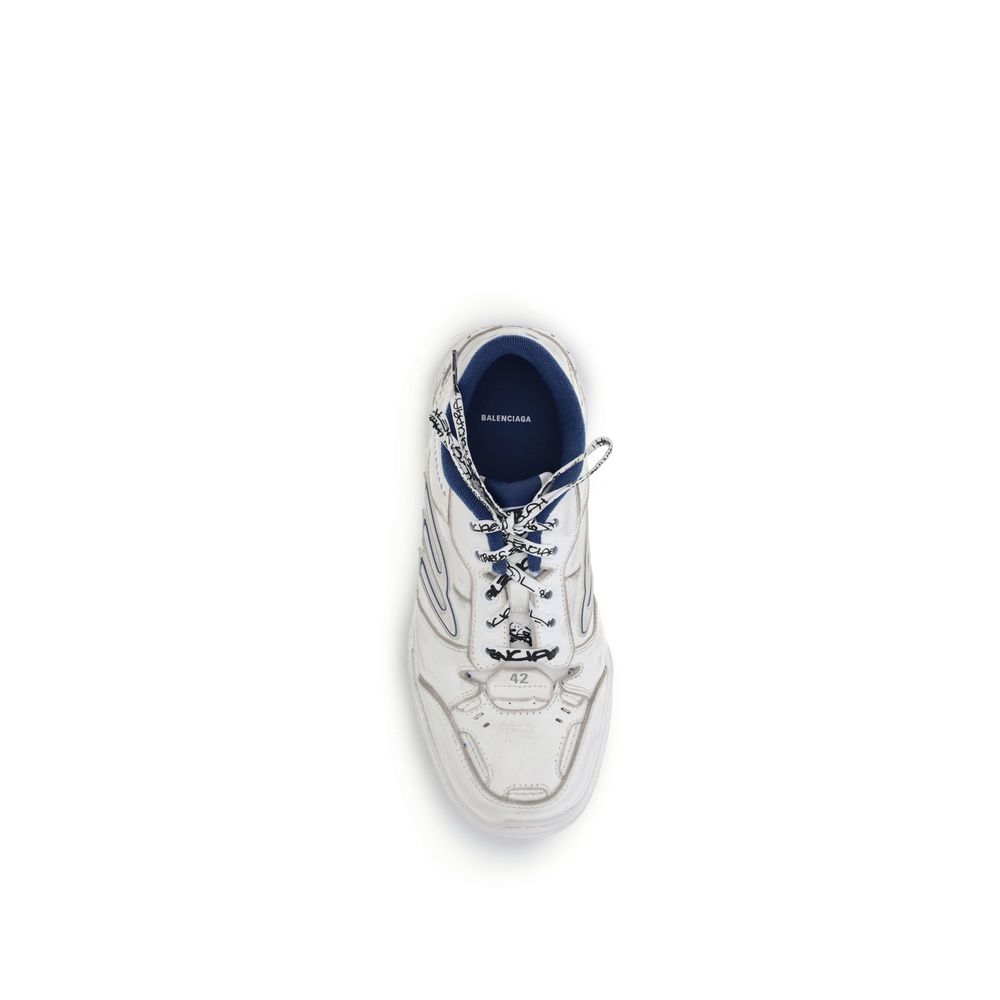 Balenciaga Gray Polyester Athletic Sneakers