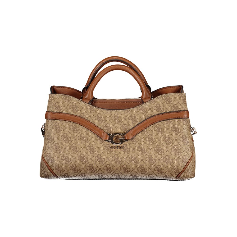 Guess Jeans Beige Polyethylene Handbag
