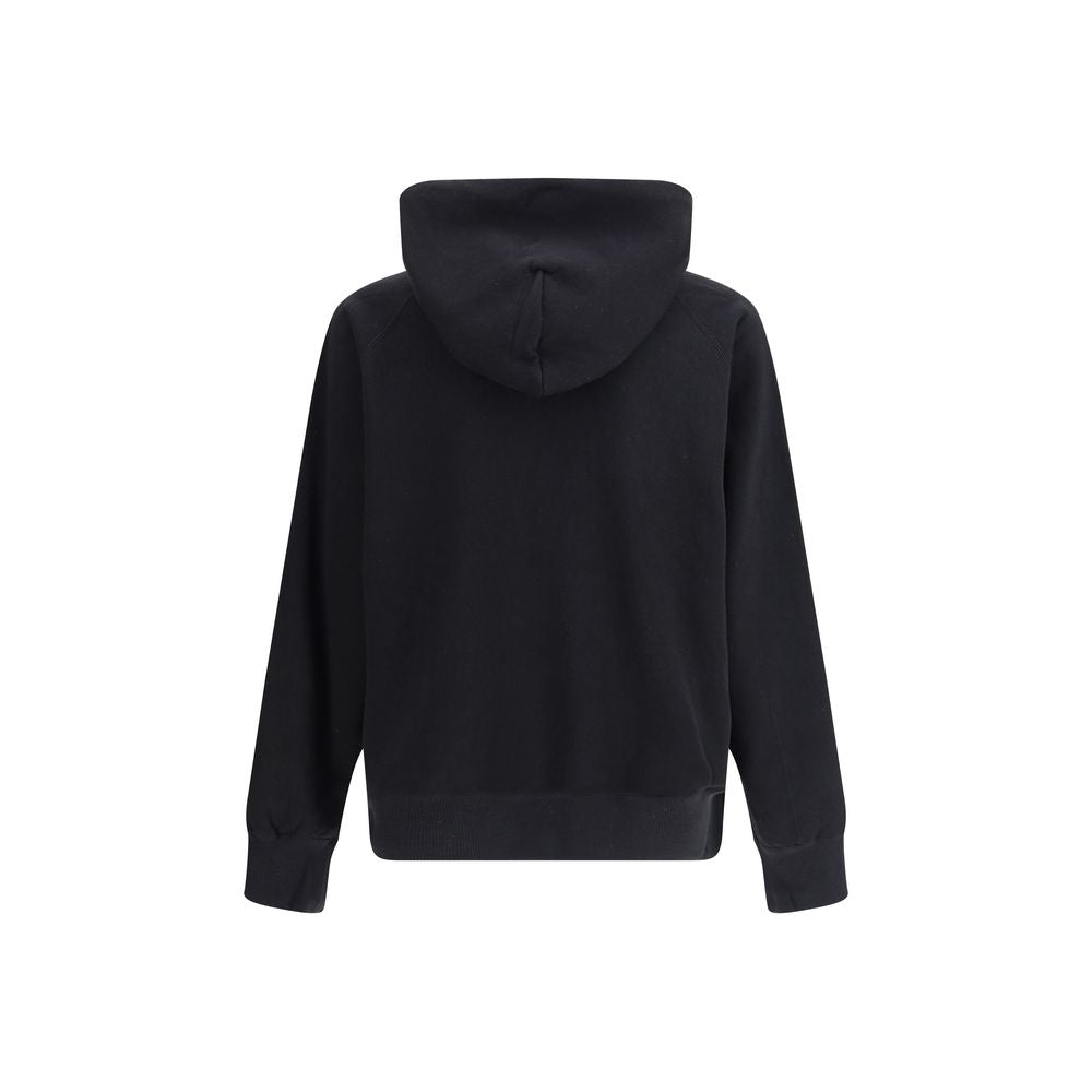 Sacai Black Cotton Sweatshirt