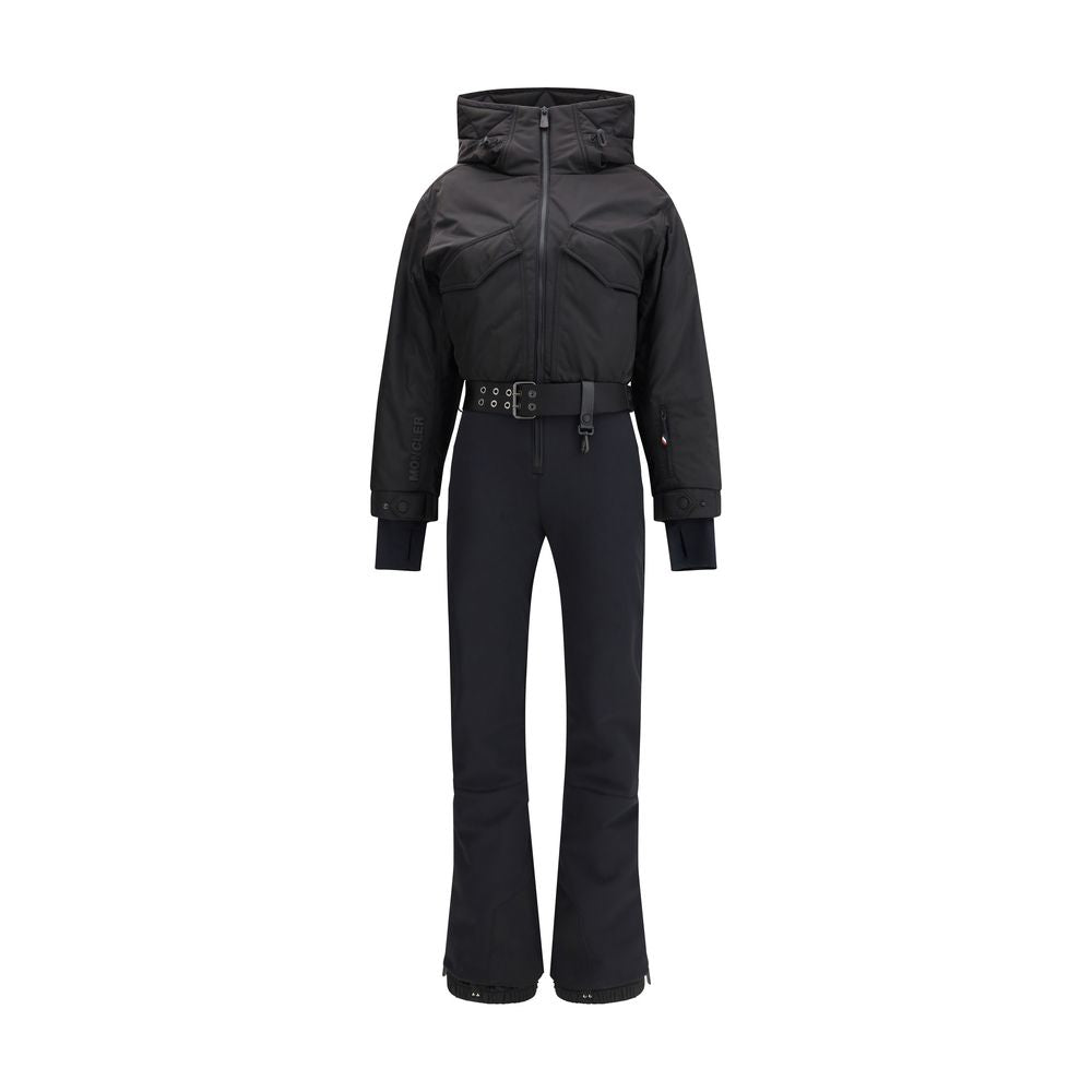 Moncler Grenoble Black Polyester Jumpsuit