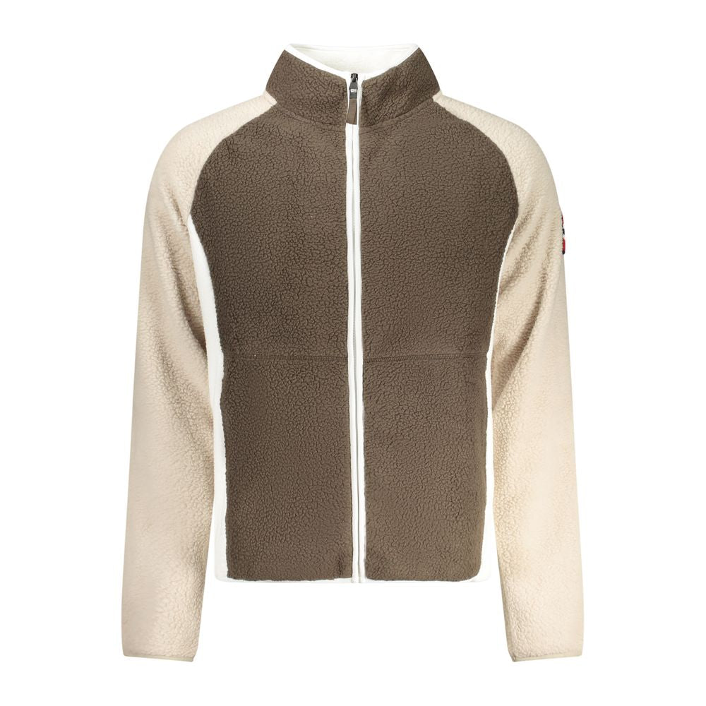 Norway 1963 Brown Polyester Men Sweater