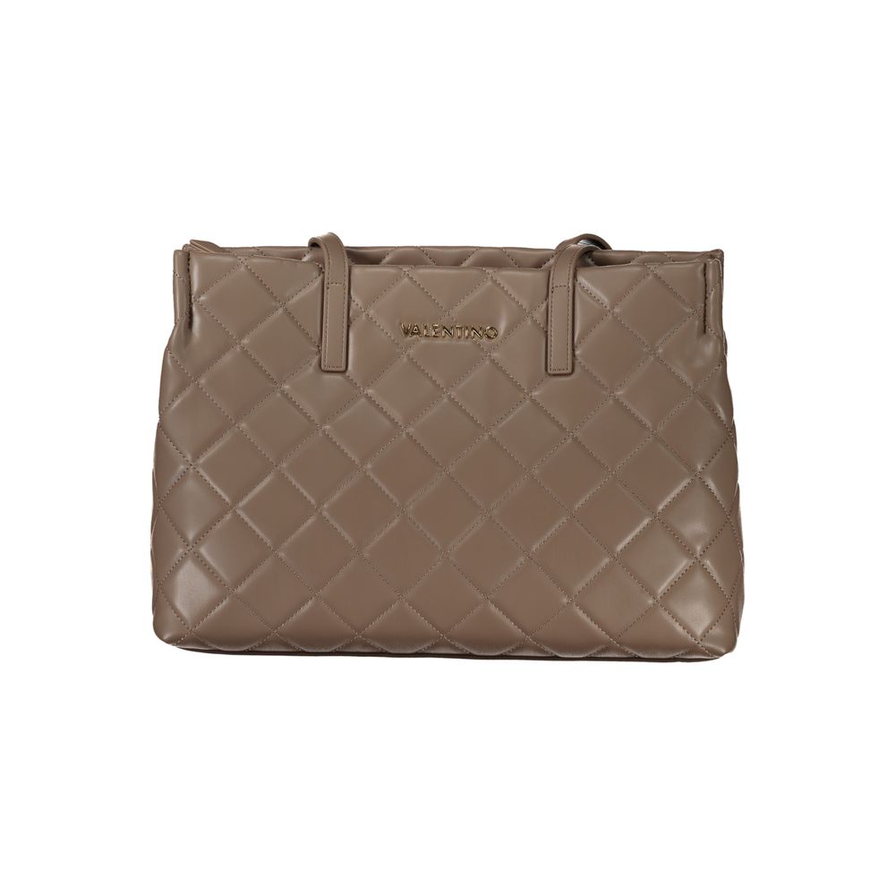 Mario Valentino Brown Polyethylene Handbag