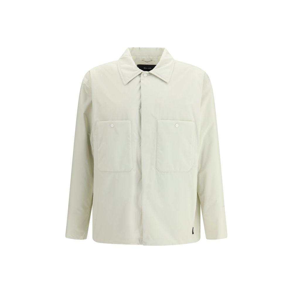 LAMINAR Cream Nylon Coat