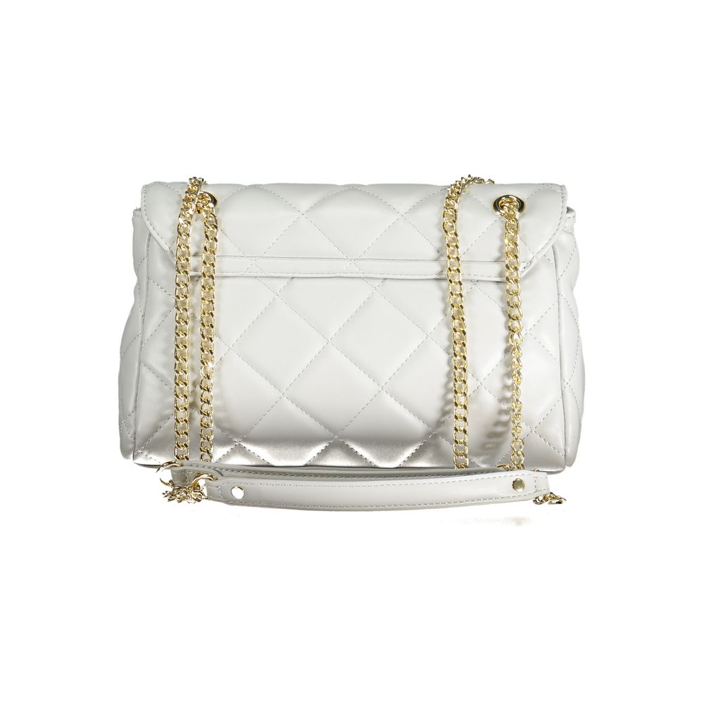 Mario Valentino Gray Polyethylene Handbag