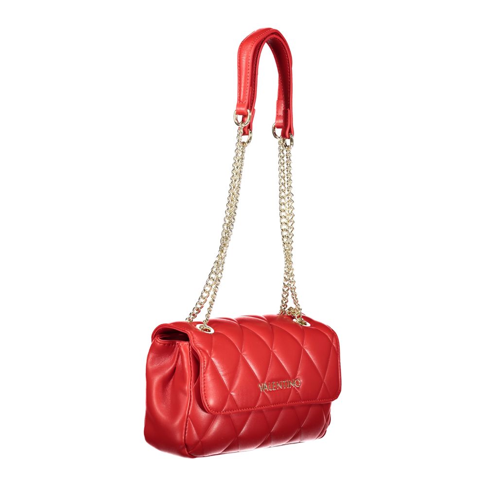 Mario Valentino Rosso Polyurethane Women Handbag