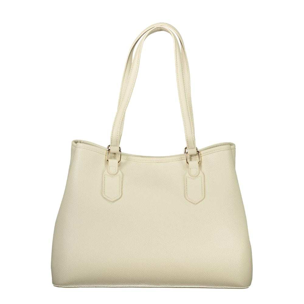 Mario Valentino Beige Polyethylene Handbag