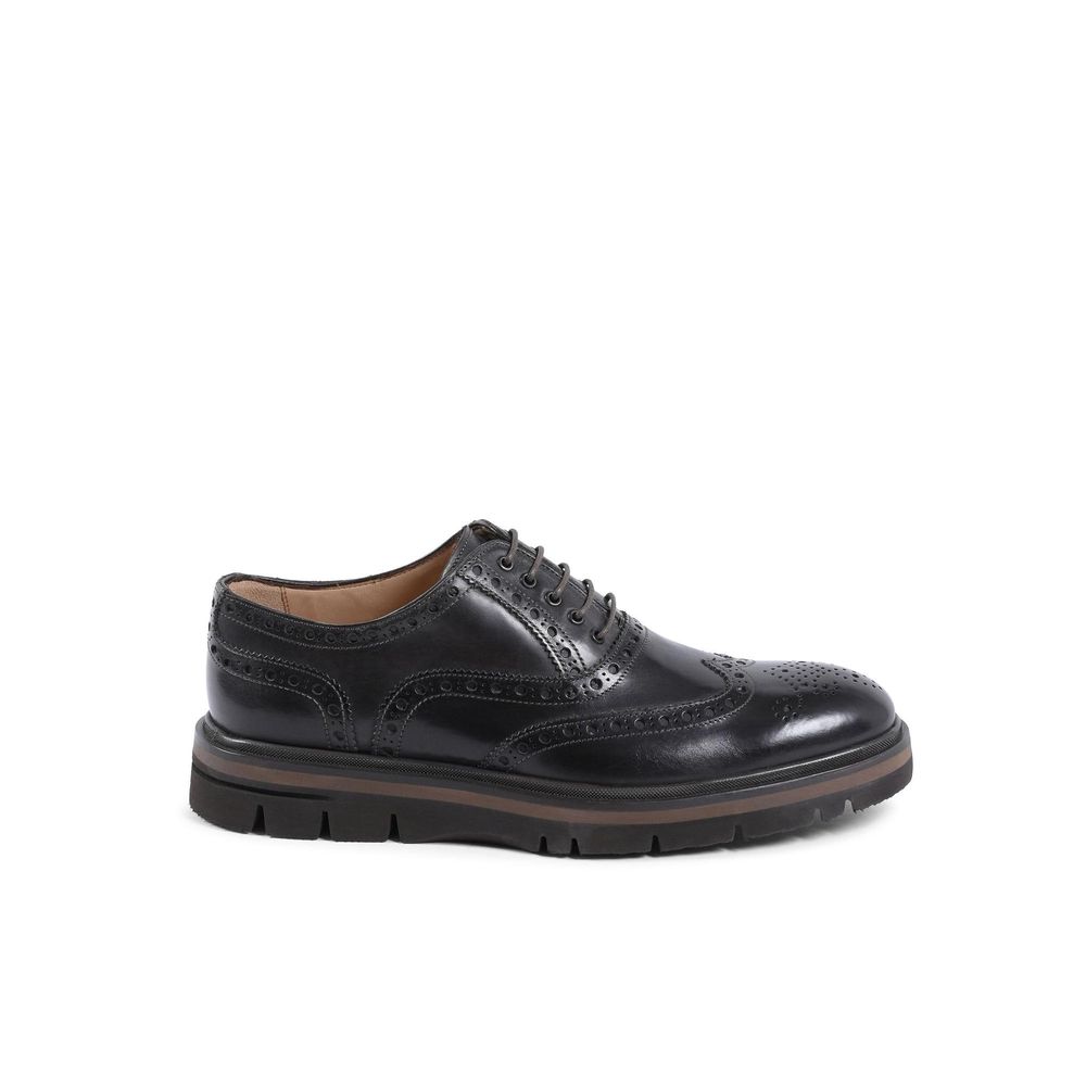 Dee Ocleppo Brown Leather Oxfords And Derbies