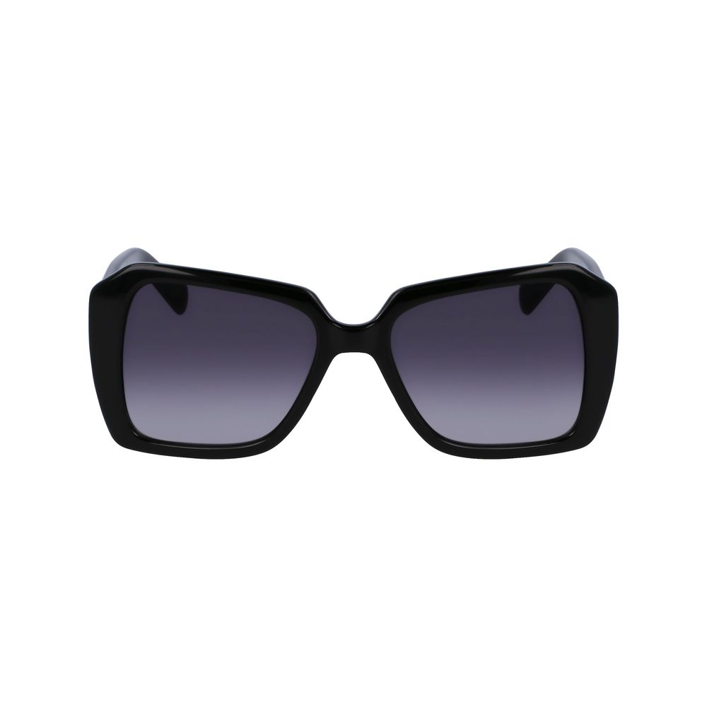 Karl Lagerfeld Black Injected Sunglasses