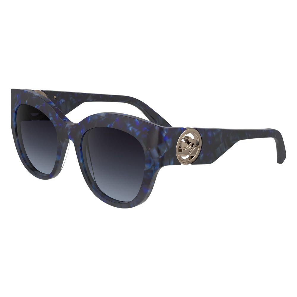 Longchamp Blue Acetate Sunglasses