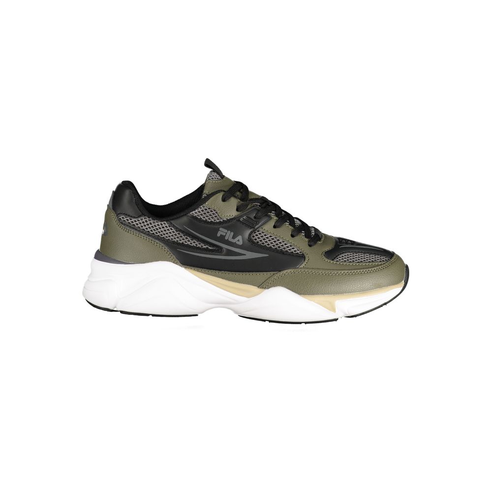 Fila Green Polyester Men Sneaker