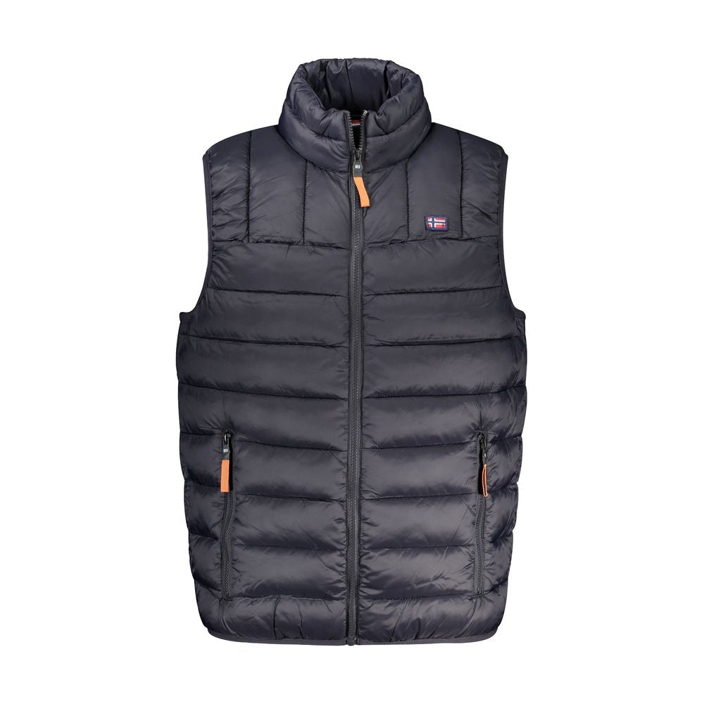 Norway 1963 Black Polyamide Sleveless Jacket