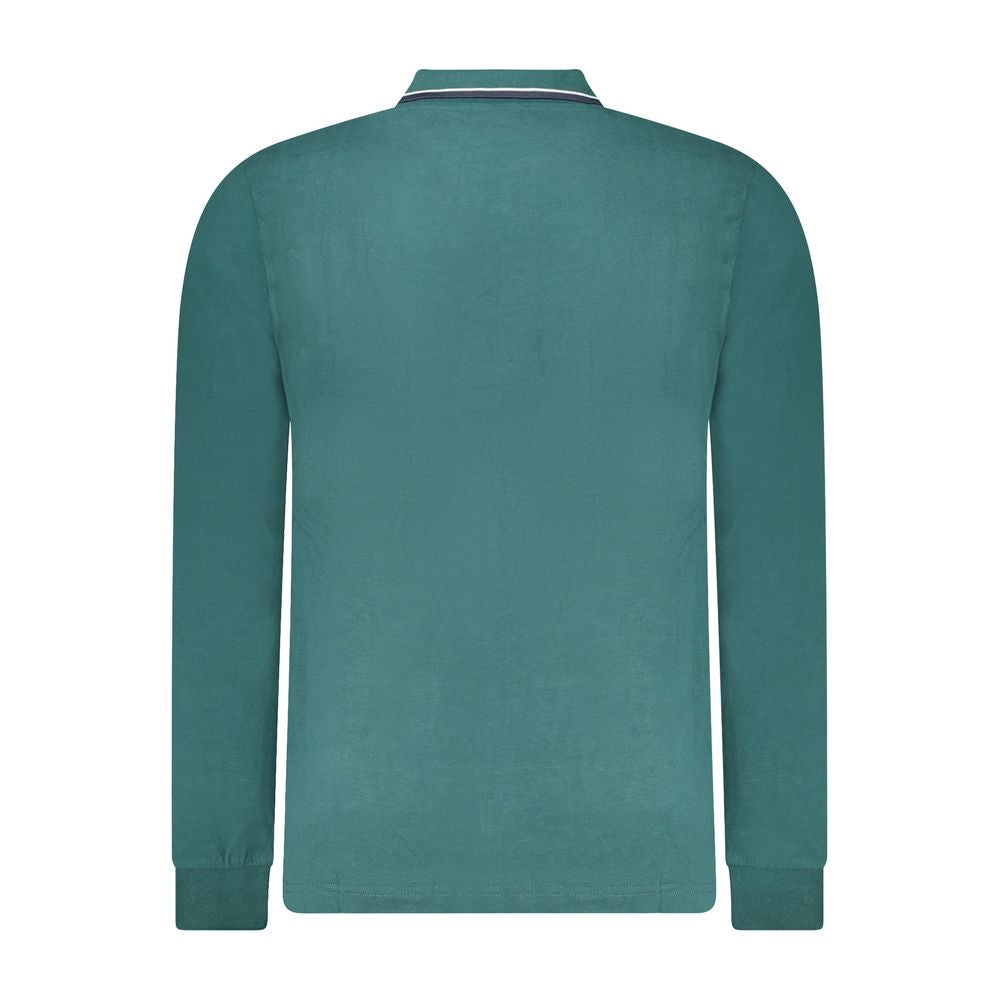 Norway 1963 Green Cotton Men Polo Shirt