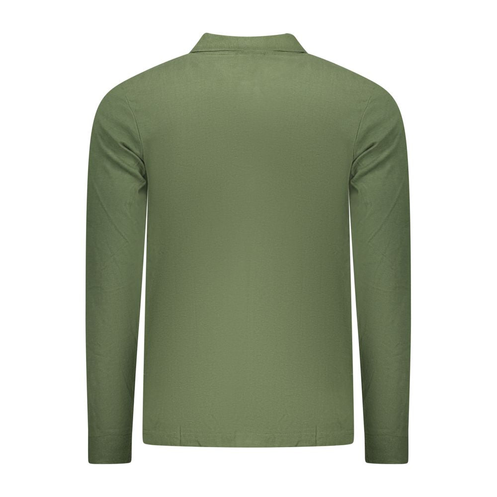 Norway 1963 Green Cotton Men Polo Shirt
