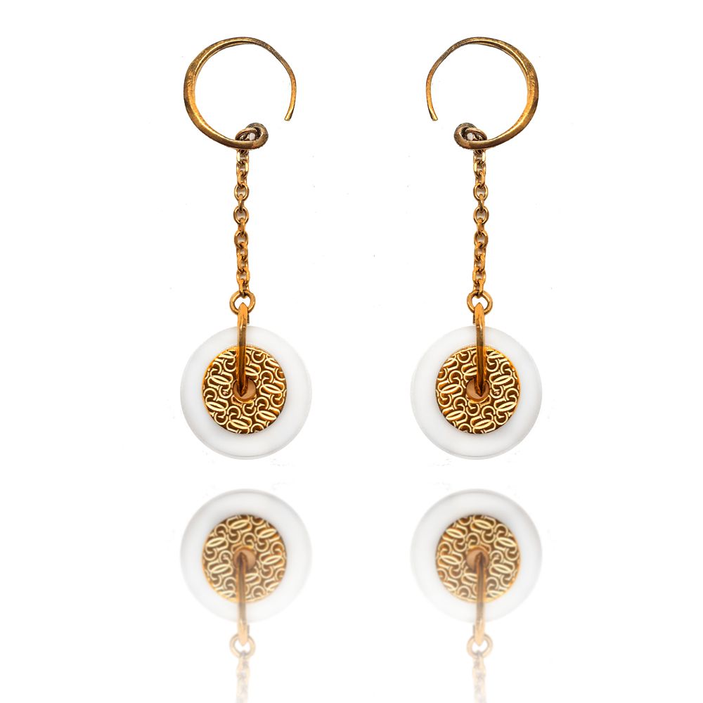 GC Rose Gold Stainless Steel Earrings
