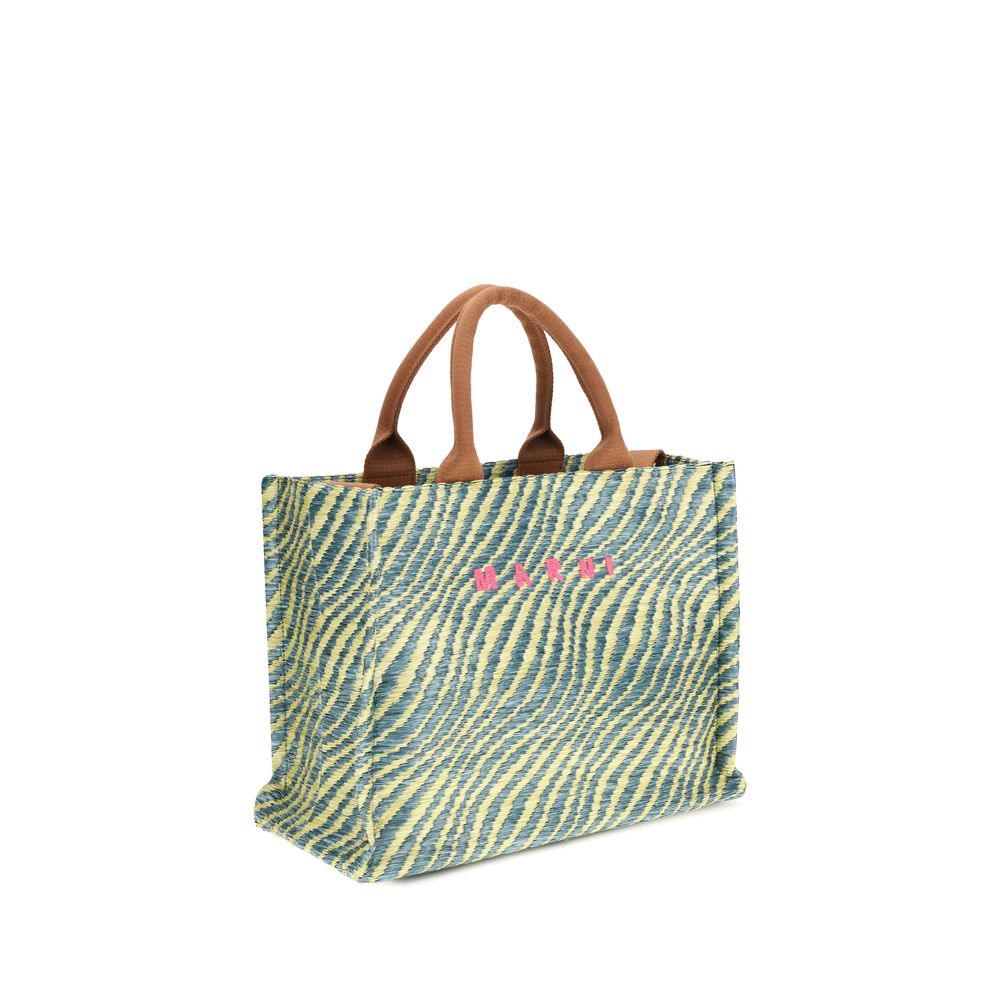Marni Multicolor Fabric Shoulder Bag