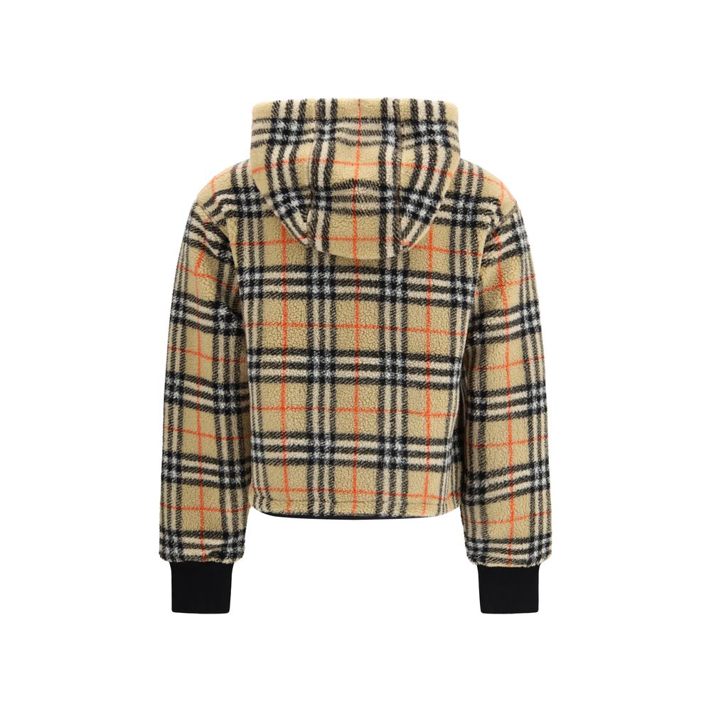 Burberry Multicolor Wool Full-Length Jacket
