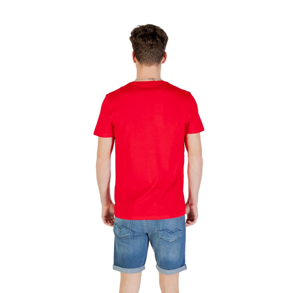 Lacoste Red Cotton Clothing