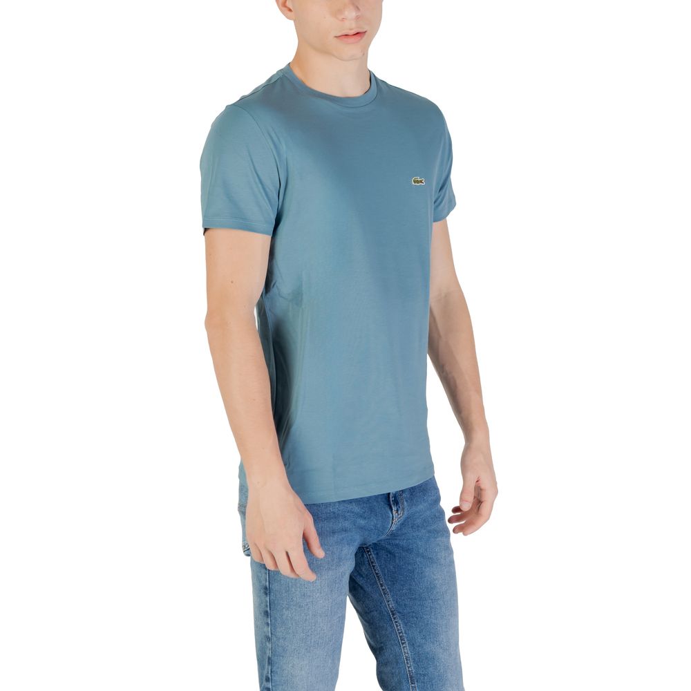 Lacoste Blue Cotton T-Shirt