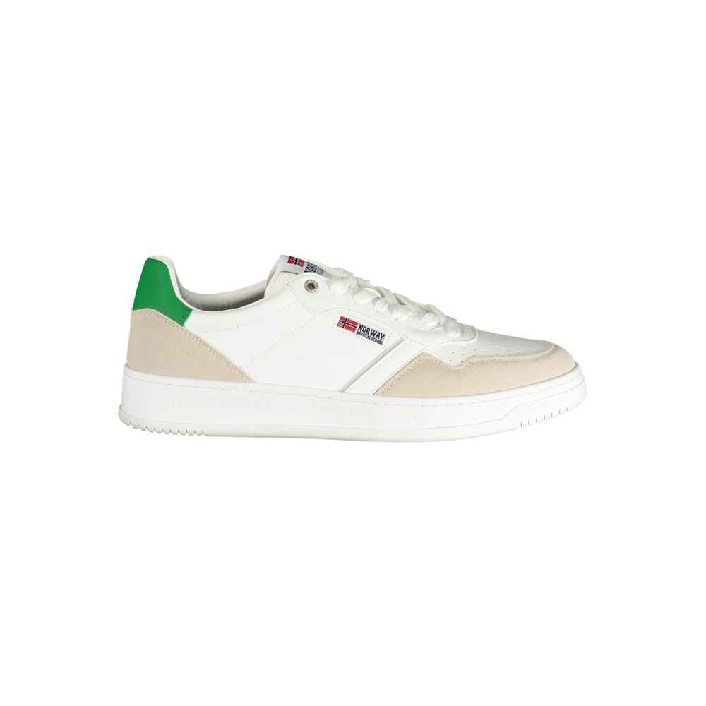 Norway 1963 White Polyurethane Men's Sneaker
