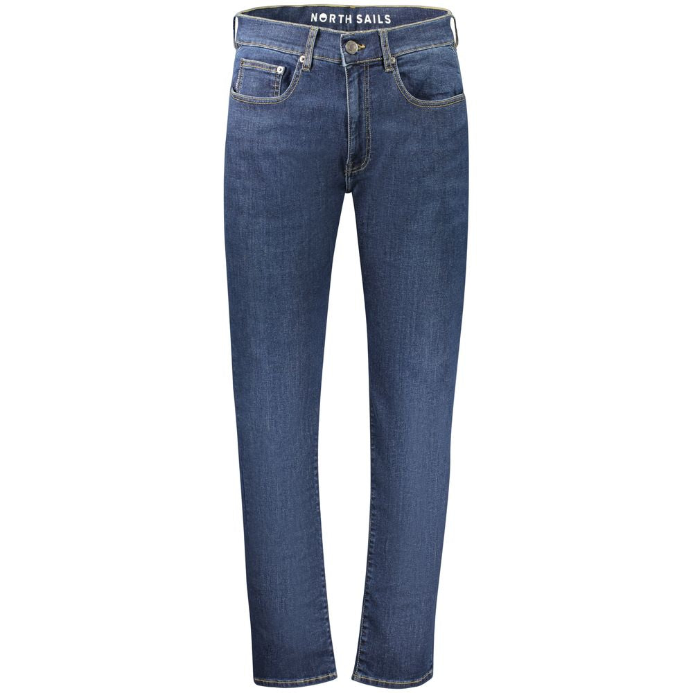 North Sails Blue Cotton Men's Jeans