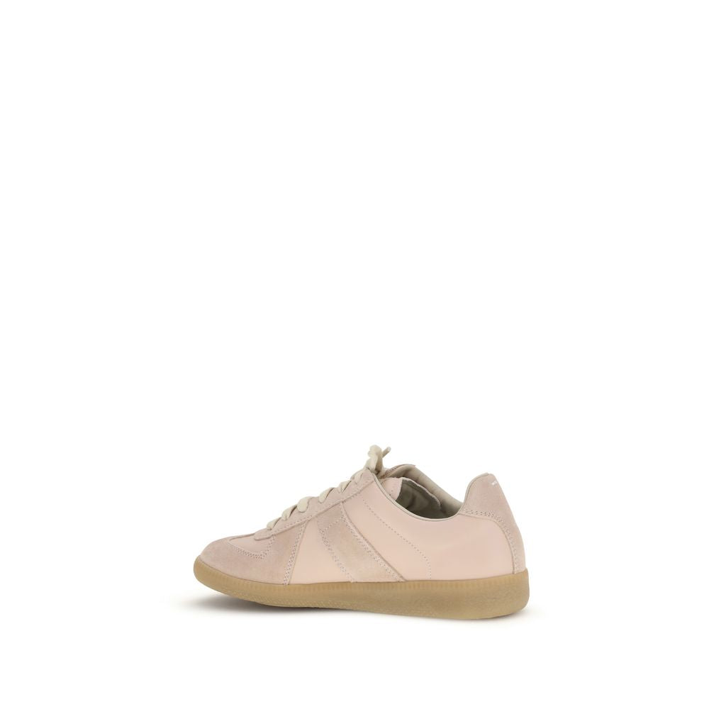 Margiela Multicolor Calf Leather Bos Taurus Low Top Sneakers